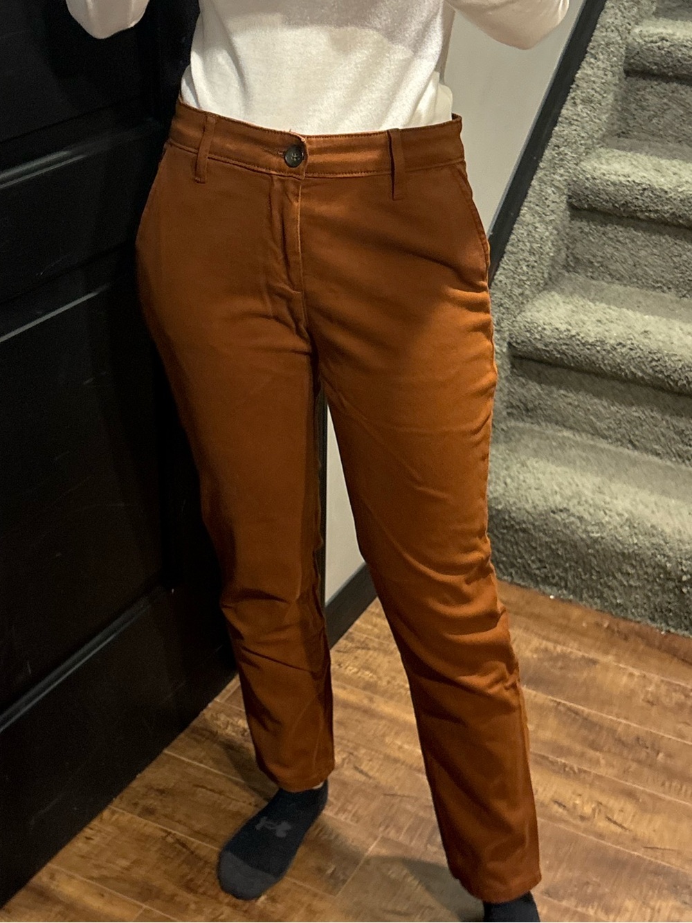 Adriano Goldschimied Rust Pants Womenās